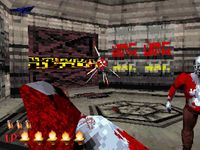 une photo d'Ã©cran de The House of the Dead sur Sega Saturn